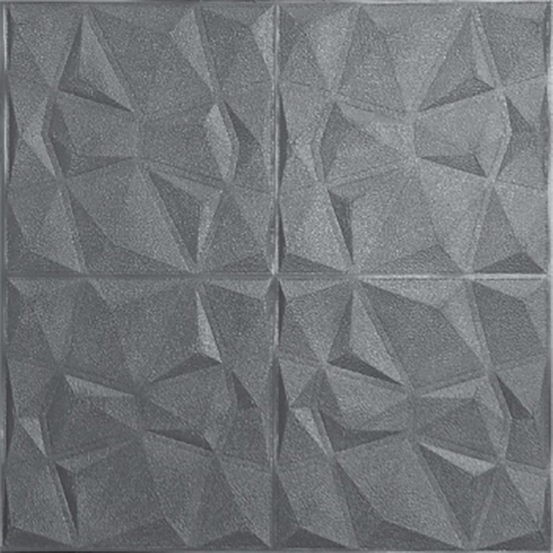 [COD] Wallpaper FOAM 3D Sticker Dinding Timbul High Quality Dekorasi Kamar Rumah Best sWeller-ABU 70*70CM