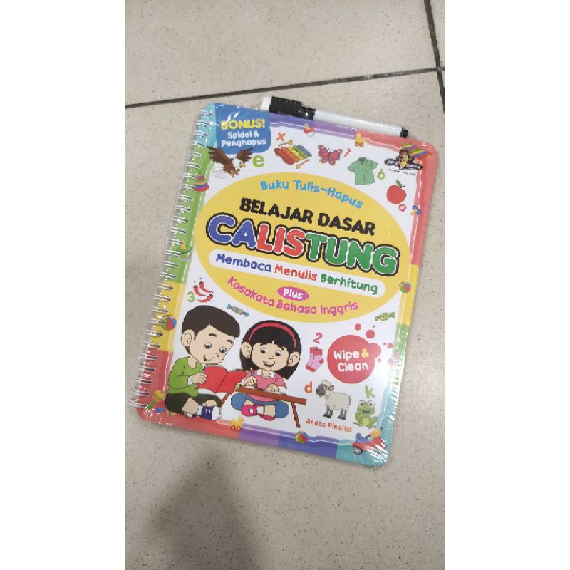

BUKU TULIS - HAPUS BELAJAR DASAR CALISTUNG