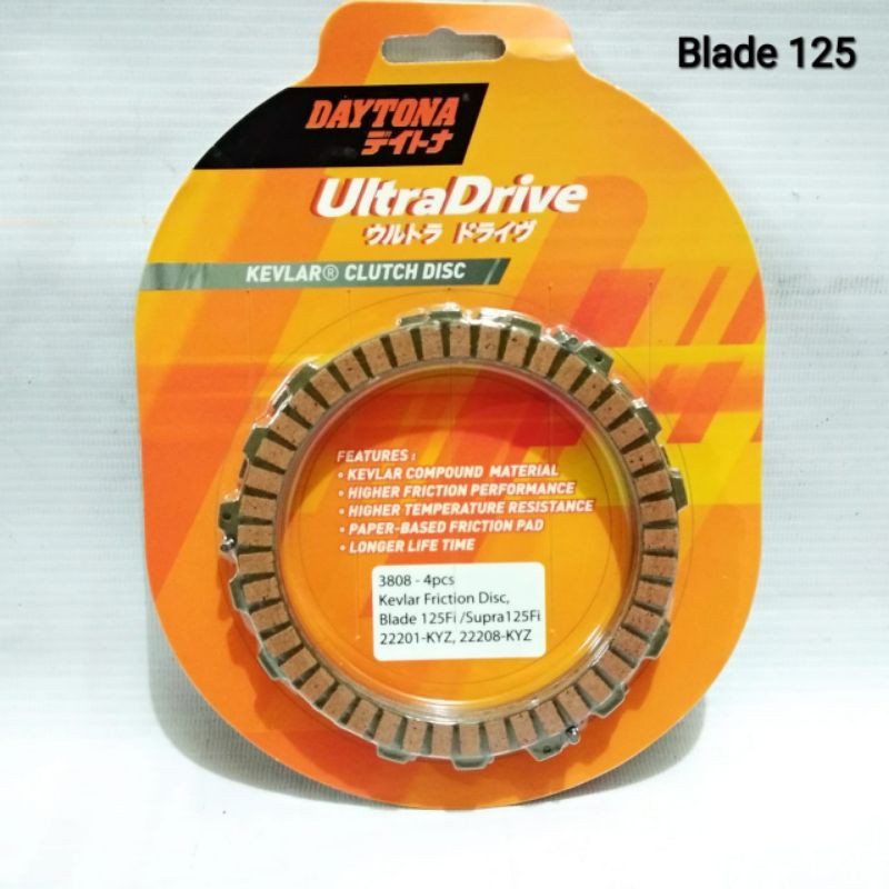Kampas Kopling Daytona Blade 125 Fi / Supra 125 Fi
