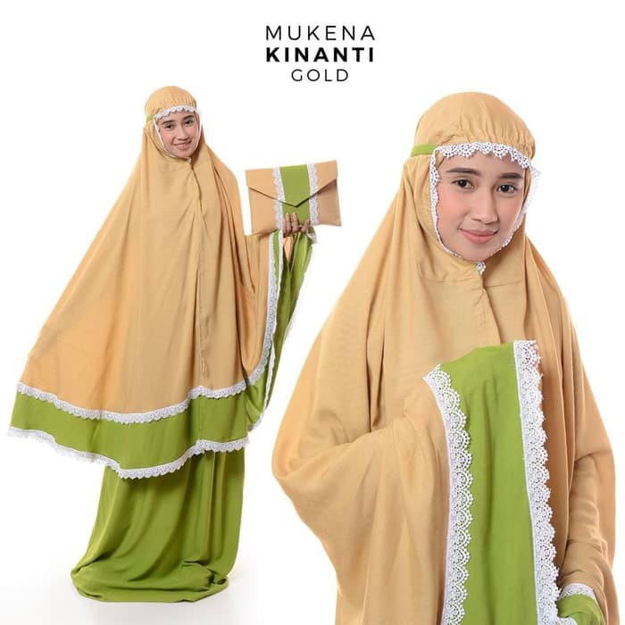 PROMO COD Bisa Bayar Di tempat - Mukena Dewasa Rayon Bali Kinanti