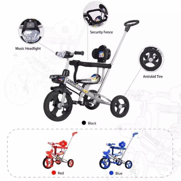 Sepeda Anak Roda Tiga  Tricycle Exotic ET 603  7