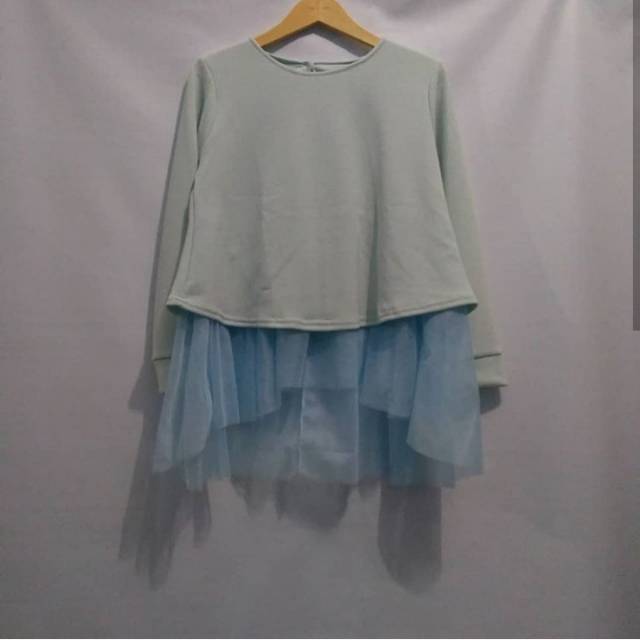 Top tutu blouse tutu blouse tile blouse tule tunik tutu tunik tile