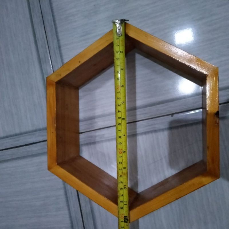 Rak Hexagonal Segi Enam Ukuran Besar