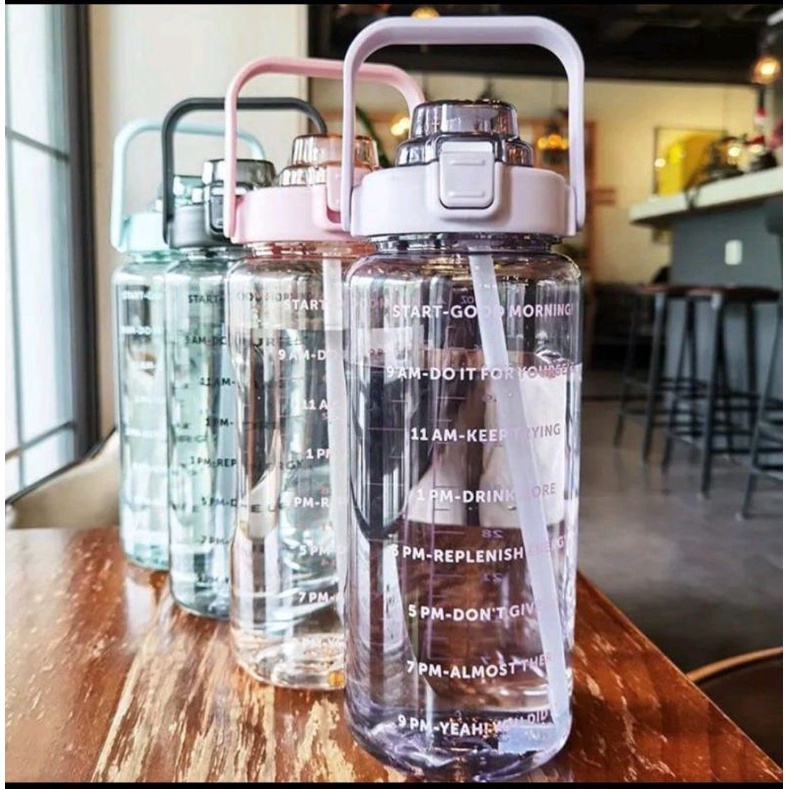 Botol air minum jumbo viral 2 liter