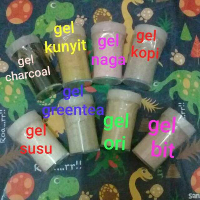 Masker Gelatin Hempas Komedo Kemasan 20 Gram