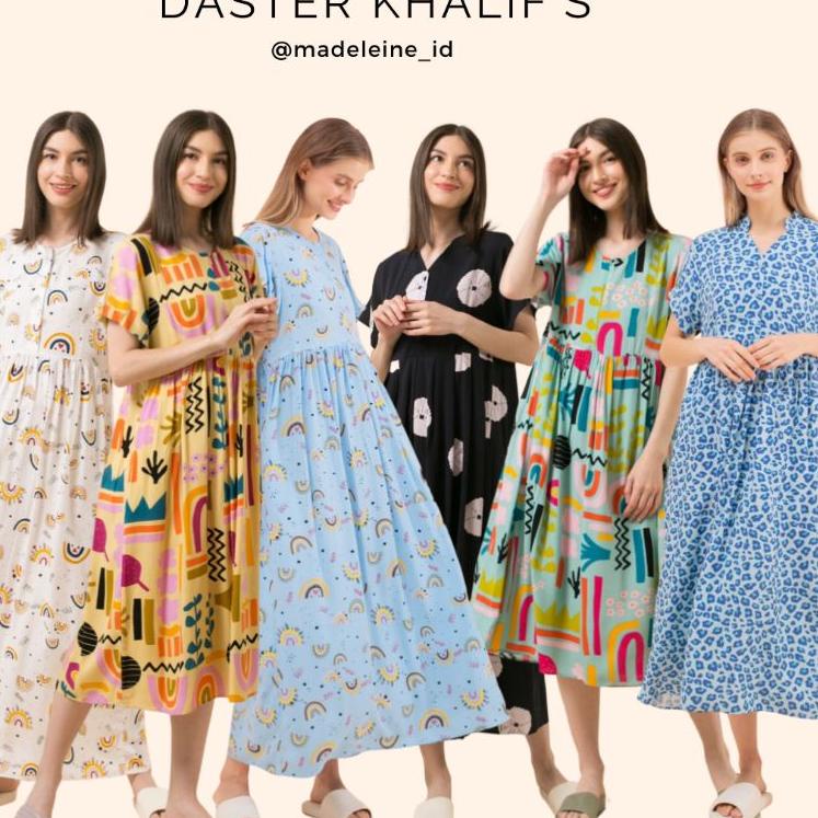 LANGSUNG ATC.. DASTER KHALIF'S BY KHALIFS.SLEEPWEAR | KHALIFS.ID