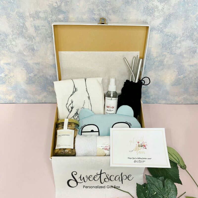 

Gift Box Package 206-Paket Hampers 206 - Get Well Soon Gift
