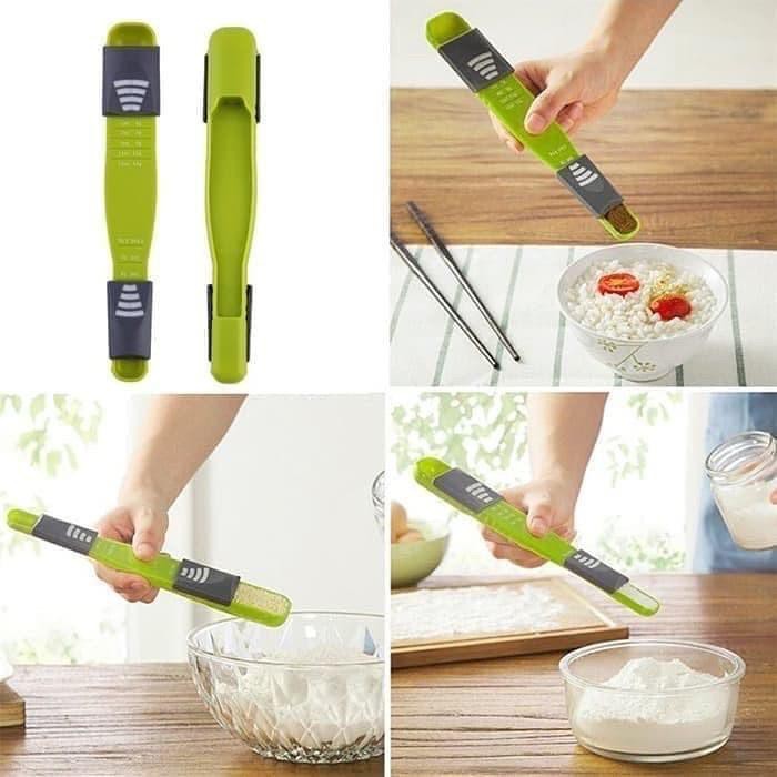 [ 99% Akurat ] Sendok Takar Geser / Sendok Takar / Adjustable measuring spoon