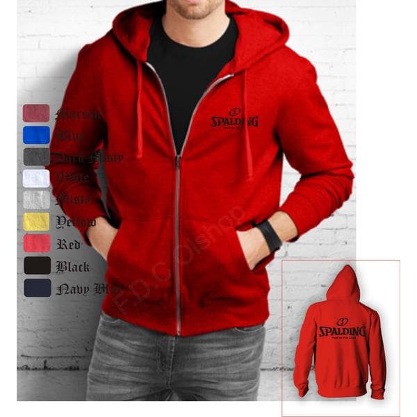 Jaket / Hoodie Zipper Spalding