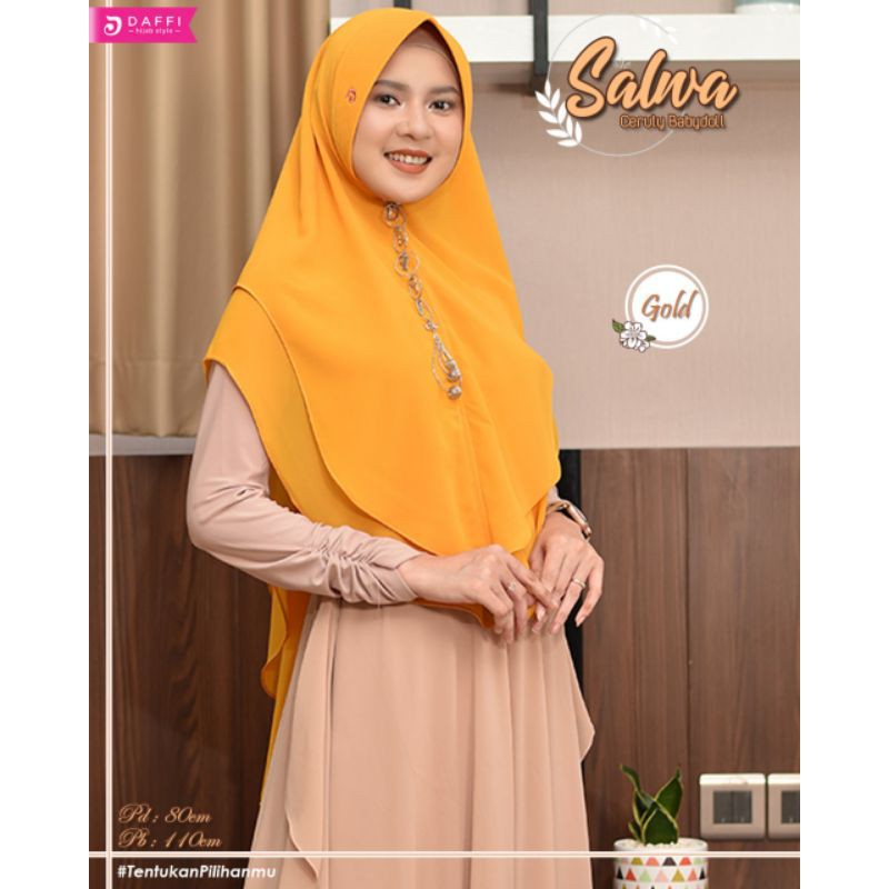 SALWA ORI DAFFI [JILBAB INSTAN DAFFI] HIJAB SALWA ORI DAFFI | KHIMAR INSTAN PREMIUM [HIJAB CERUTY]