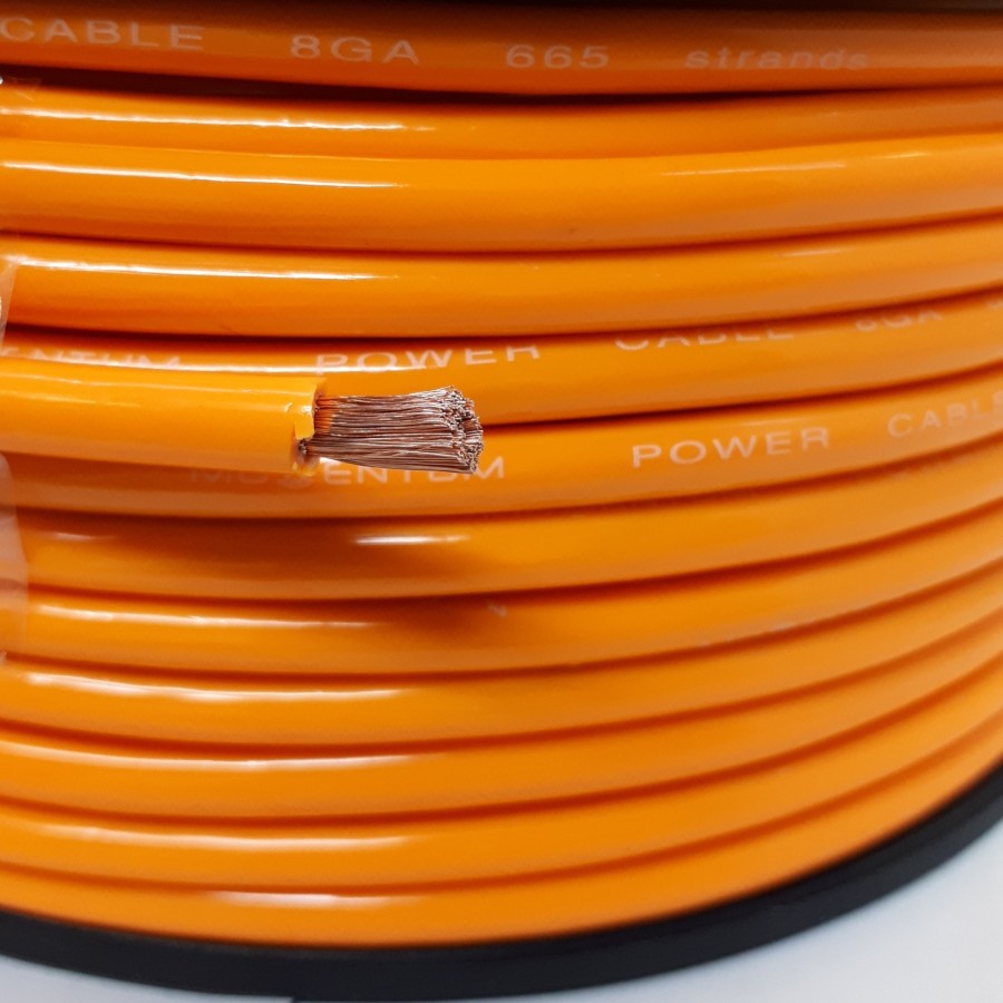 Kabel Power / Aki / Strum / Ground Momentum 8 AWG / 8 GA (1 meter)