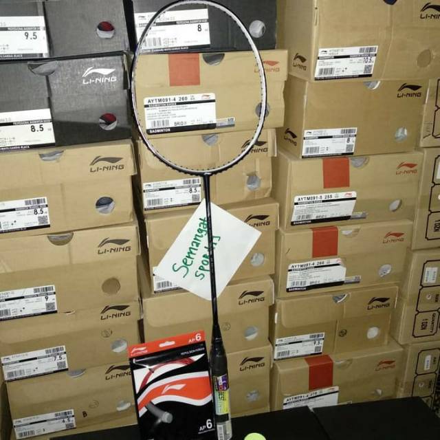 Super series/ss/100/lite/lining/raket/badminton/bulutangkis/original