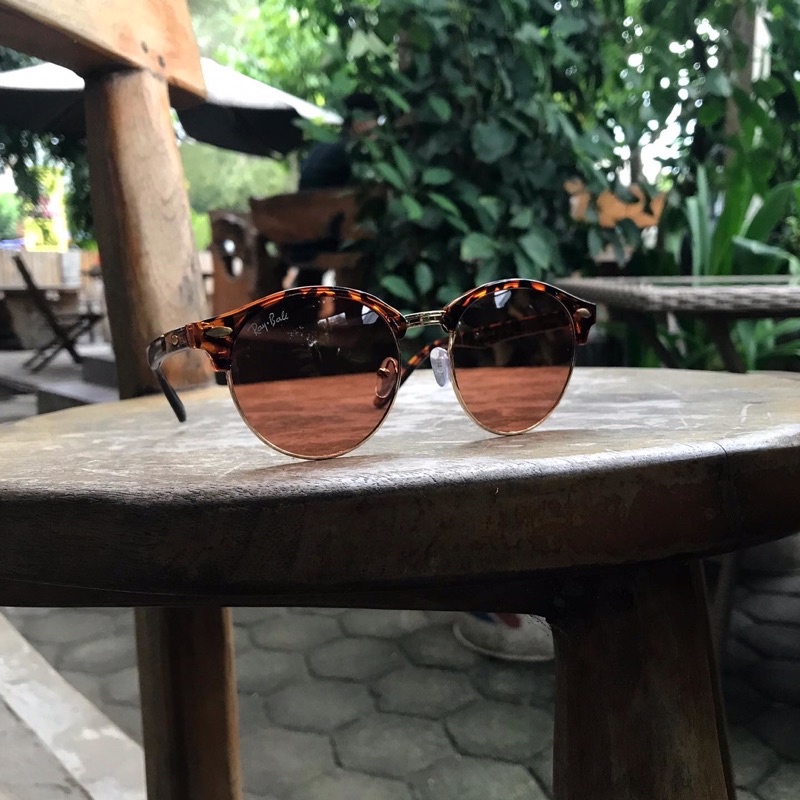 KACAMATA KEREN GLIMMER CAPE CLUBMASTER LEOPARD