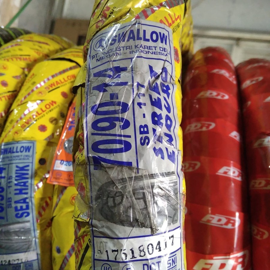 70/90-14 Sb 117 Street enduro Non Tubeless ban luar motor Swallow dual