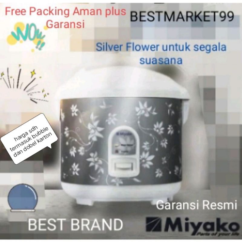 Promo Murah Magic com Miyako MCM  528 Free Paking Aman Buble Wrap Plus Dobel Karton