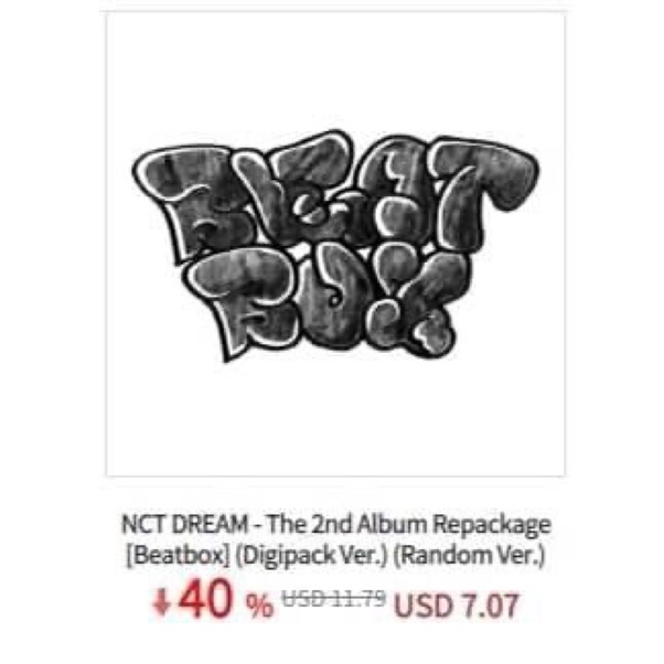 [OPEN PO] NCT DREAM BEATBOX DIGIPACK NO POSTER PILIH MEMBER | RENJUN CHENLE JISUNG