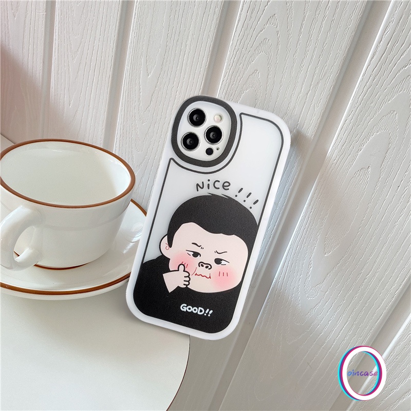 Soft Case TPU Motif Kartun Chubby Untuk IPhone 13 12 11 Pro Max 6s 6 Plus XS Max 7 8 Plus X XR SE 2020