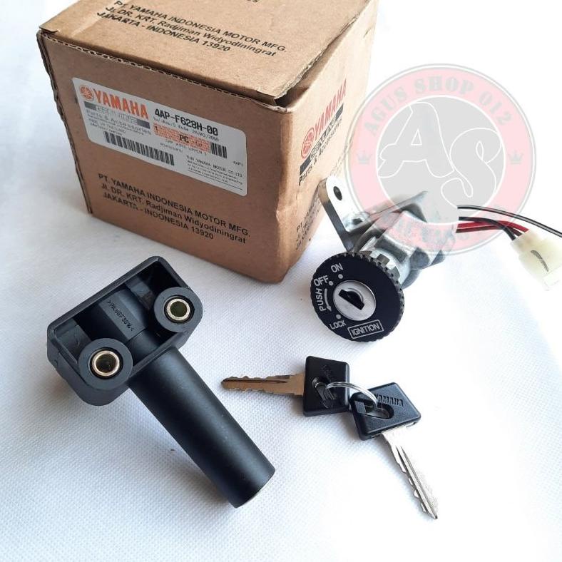 Kunci Kontak F1Zr Fizr Vega Lama Crypton Ori Kunci Yamaha Komplit Kunci Jok 1 Kunci 2 Lobang