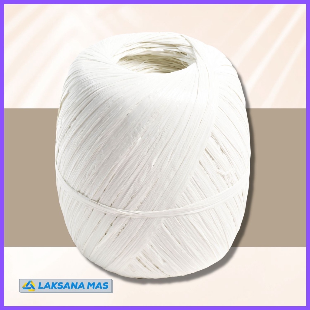 

Tali Rafia Plastik Laksanamas Merek Lonceng Warna Putih Susu di Jakarta/Tangerang/Depok/Bekasi RB9