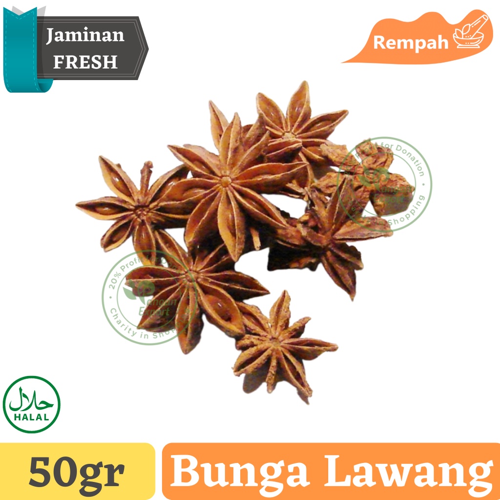

Bunga Lawang Premium Star Anise / Buah Sayur Bumbu by Pangan Export