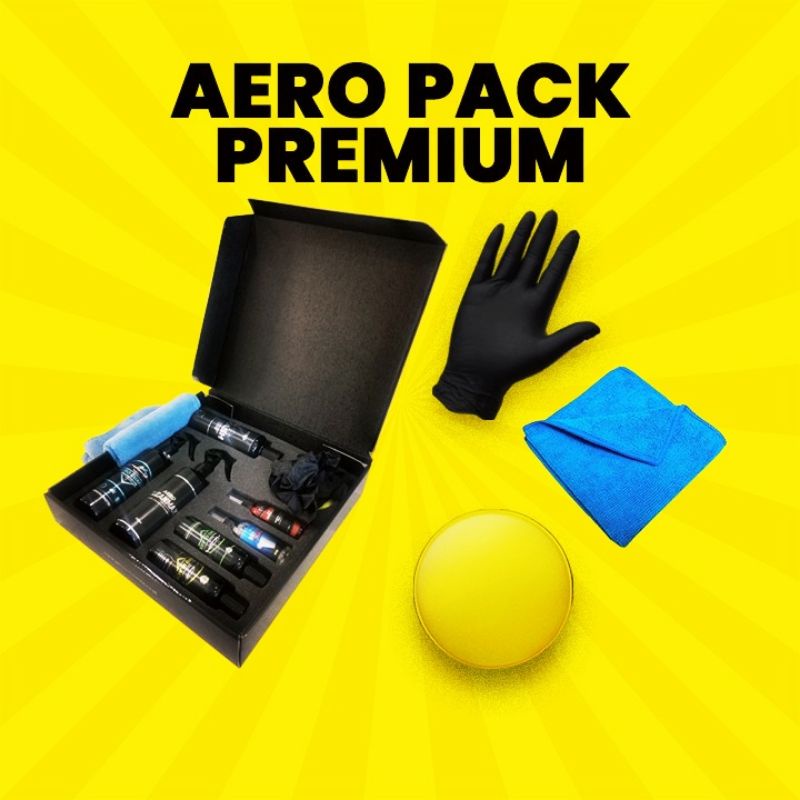 AERO PACK - PREMIUM PAKET Penghitam Pengkilap Body dan Coating