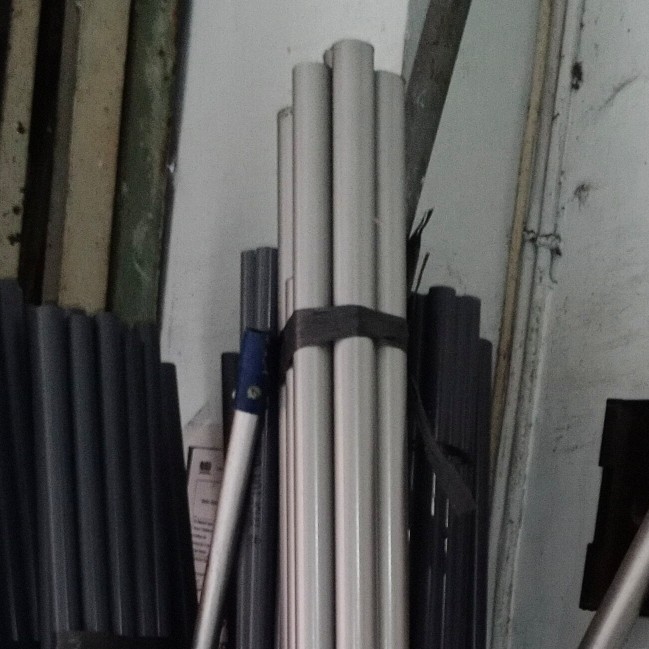 tiang besi pipa antena tv 2meter penyangga anten 2m