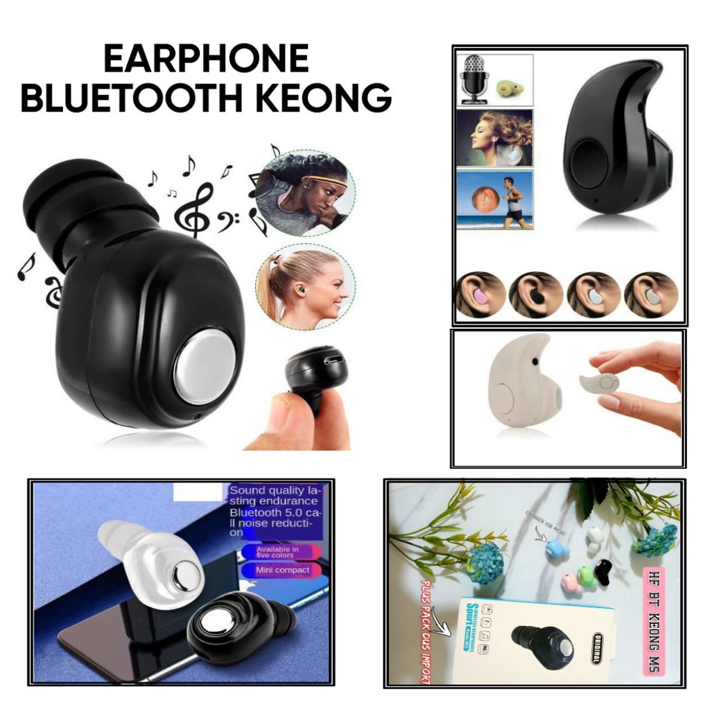 Trend-Earphone Keong Mini Earphone Bluetooth Handsfree