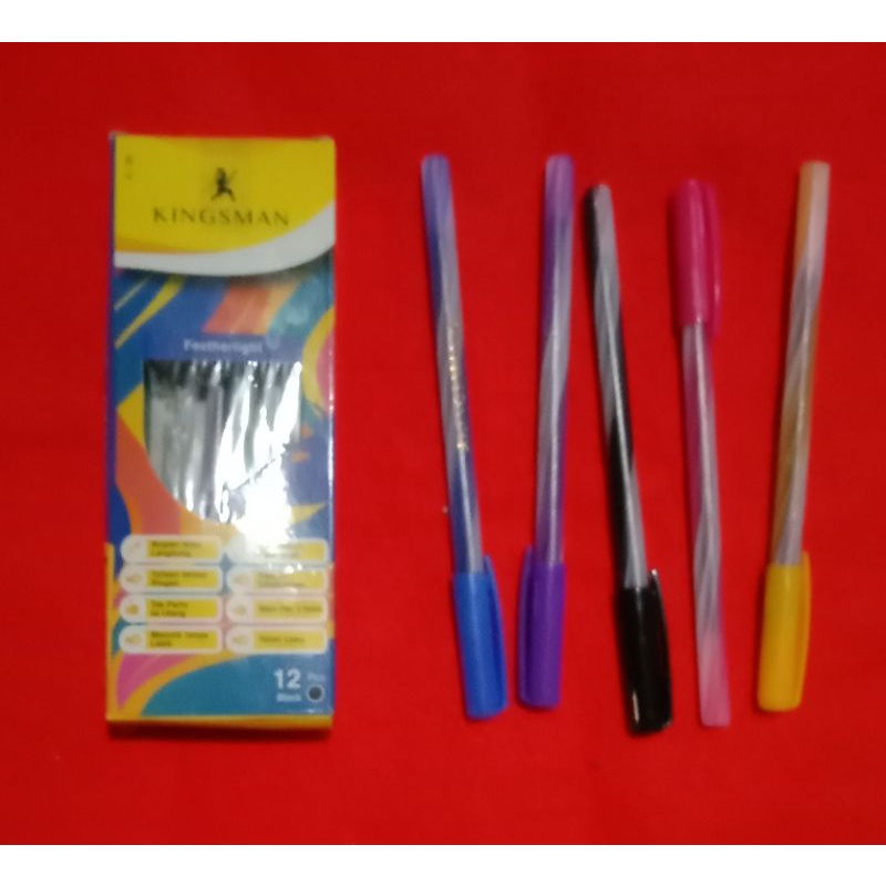 

BOLPOIN ULIR, BOLPOIN KINGDMAN 1DOZEN / 12 BIJI, BOLPOIN MURAH