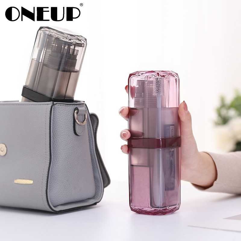 ONEUP Etravel Travel Toiletries Kit Tempat Sabun Sikat Gigi - YW46