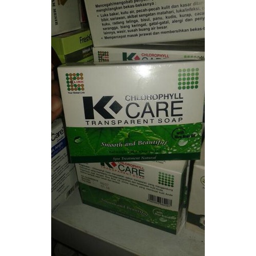 K-Chlorophyll Care Transparant Soap