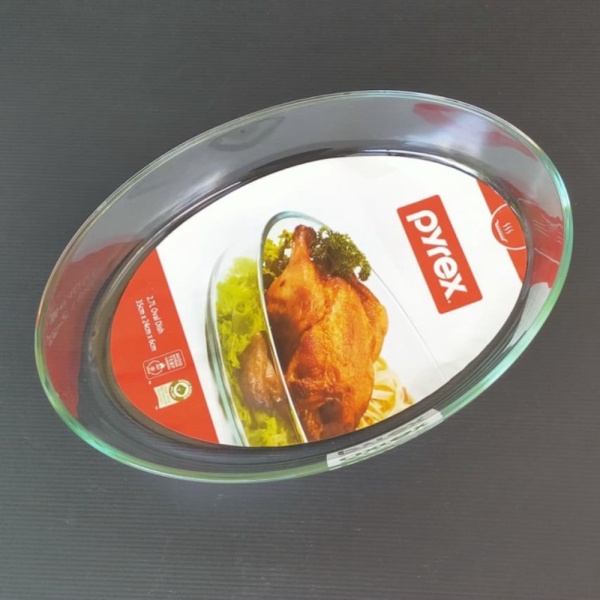 

Berkualitas PYREX WADAH OVAL DISH 2.7L 35x24x6CM - PX-OVD2700/ID