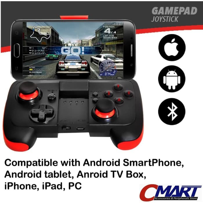 Stick Wireless Joystick Gamepad Android IOS PC Bluetooth  MTC-STK-7002