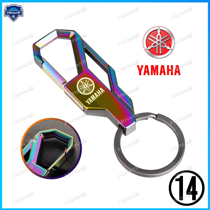 Set Gantungan Kunci Kreatif Bahan Metal Dengan logo Yamaha