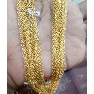 Kalung emas asli kadar 700UBS model nori ukir dewasa Kalung emas asli kadar 700UBS model nori ukir dewasa