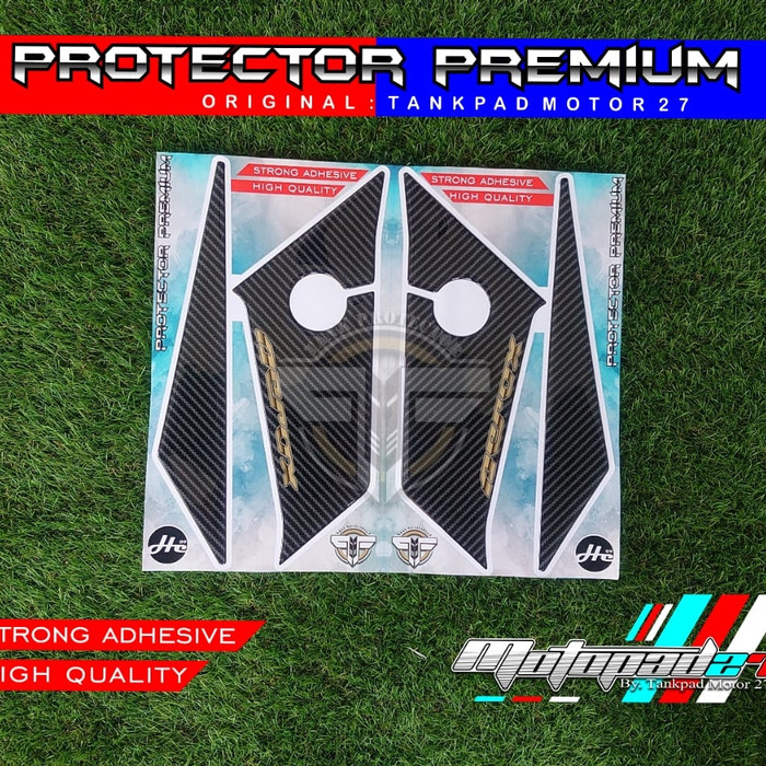 Sticker Stiker Resin Timbul Premium Body Samping Yamaha New Aerox 155