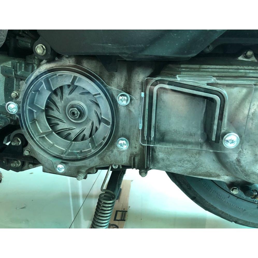 Cover Cvt Aerox 155 Aerox Lama Tutup Cvt Aerox Lama 155 - Bonus Baut