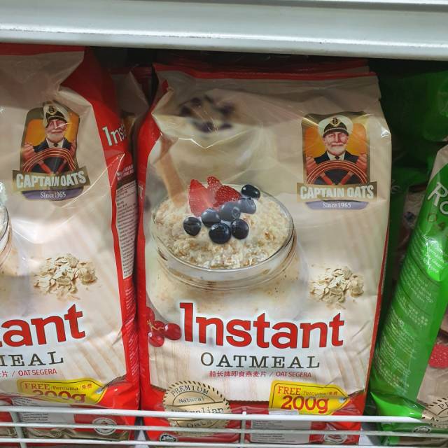 

Captain Oats instant oatmeal 800gram