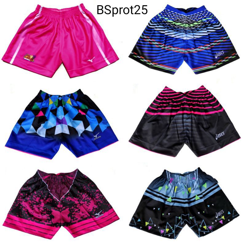 celana kolor voli cewe fullprinting