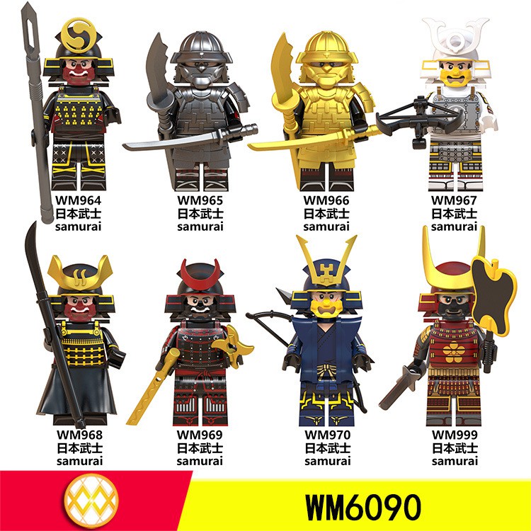 Ninja Samurai Like Mini Figure WM6090 Blok Bangunan