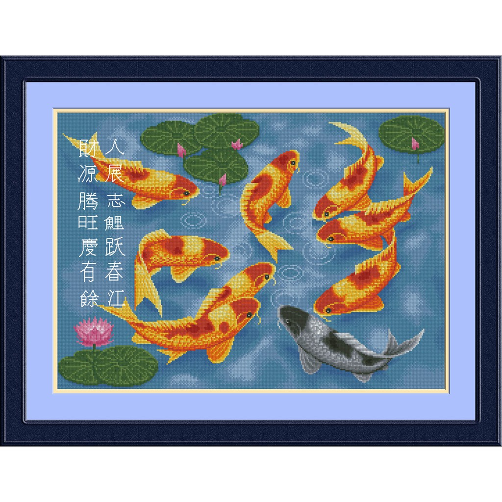 kristik 50442D - koi lambang kemakmuran