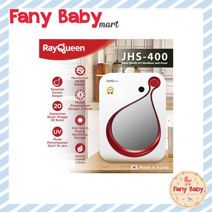 RAYQUEEN UV STERILIZER - STERIL BOTOL