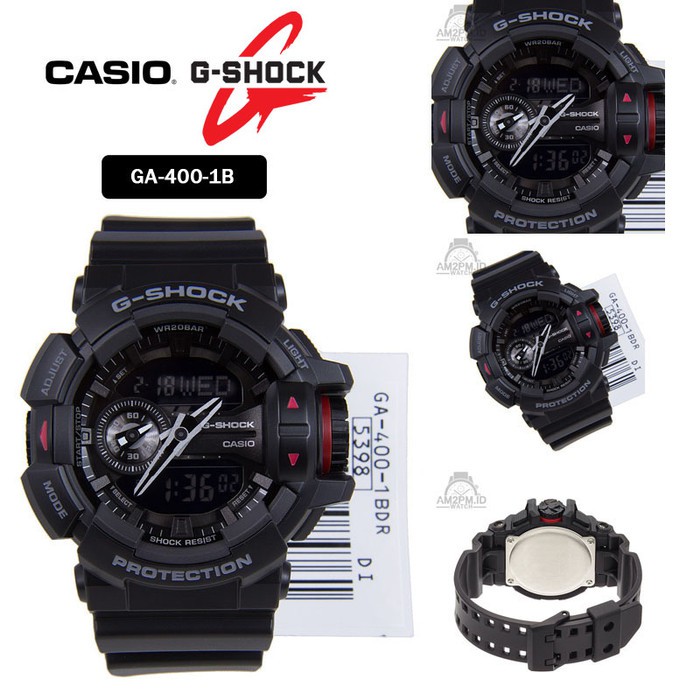 JAM TANGAN G-SHOCK GA-400-1B