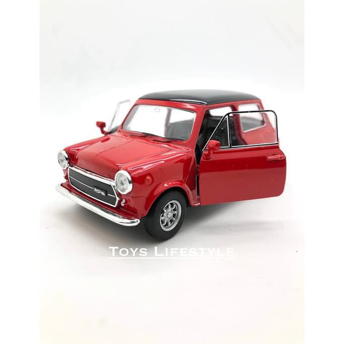 Welly Diecast - Mini Cooper 1300 Skala 1:32 (Merah)