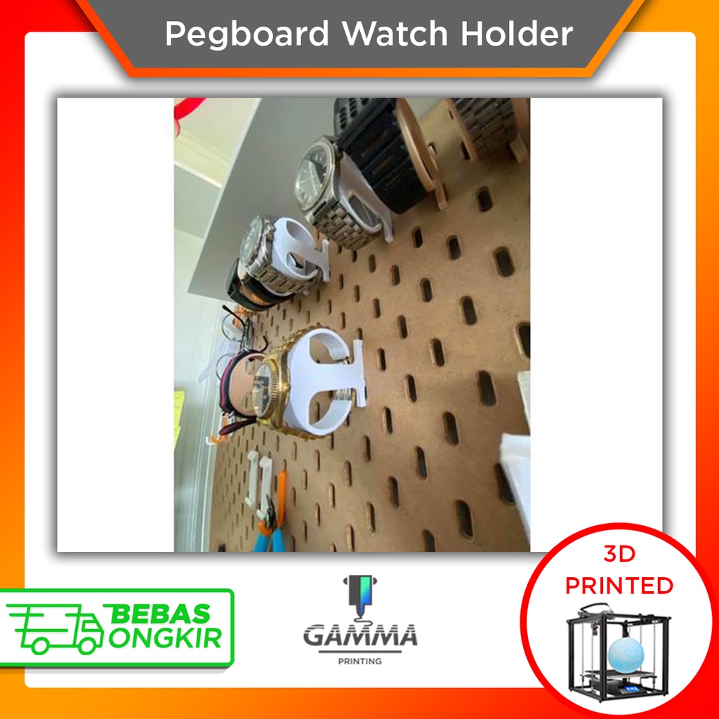 Pegboard SKDIS Watch Holder / Rak Gunting Aksesoris Accessories