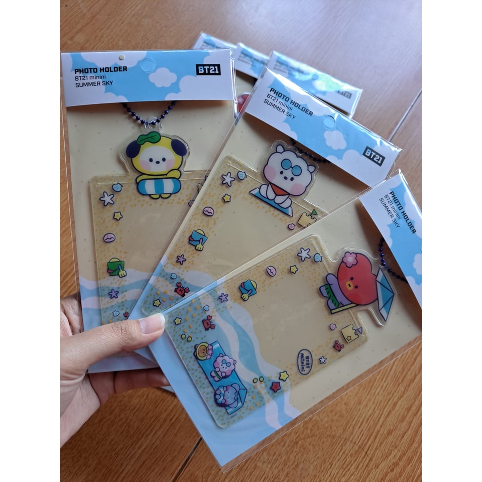 [READY STOCK ] BT21 PC HOLDER SUMMER SKY