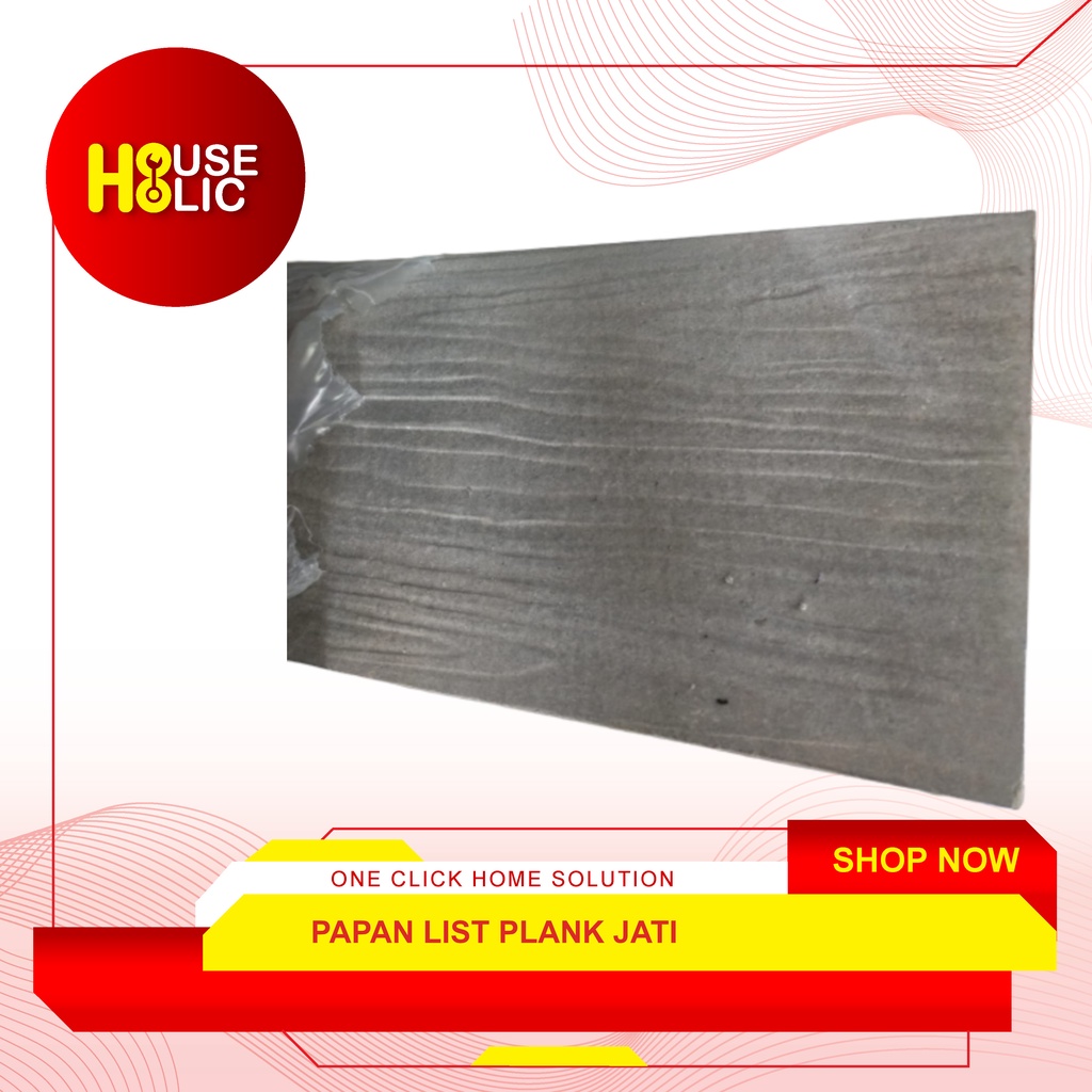 Papan Listplank List Plang 30cm Plank Jati Panjang 4 Meter Perbatang