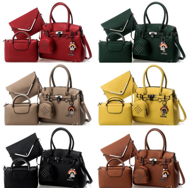 ARRAYA CUARY522  / TAS WANITA 3IN 1 / ORIGINAL BRAND