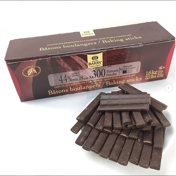 

Cacao Barry Baking Sticks 160gr / Croissant Chocolate filling / Isian Croissant Roti Kue dll