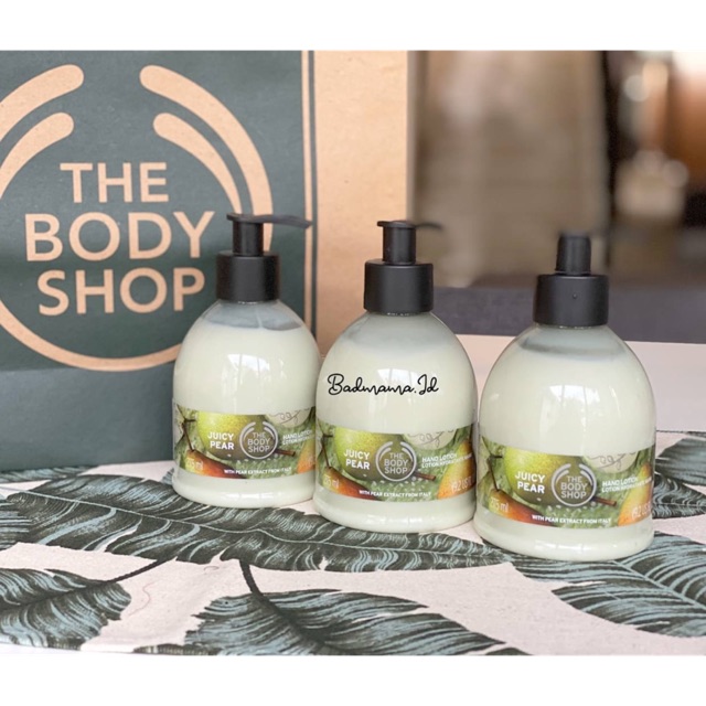 Juicy Pear Hand Lotion The Body Shop