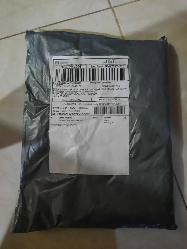 Kemeja Batik Anak Laki Laki